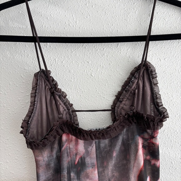 Jaded London Black and Purple Mini Dress - Picture 6 of 8